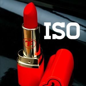 ISO Trixie Cosmetics Red Scare Lipstick!!